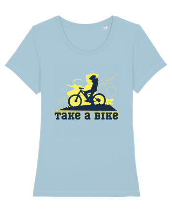 Take a Bike Sky Blue