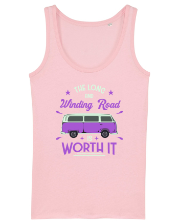 The Long and Winding Road is Worth It Cotton Pink