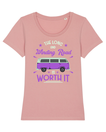 The Long and Winding Road is Worth It Canyon Pink