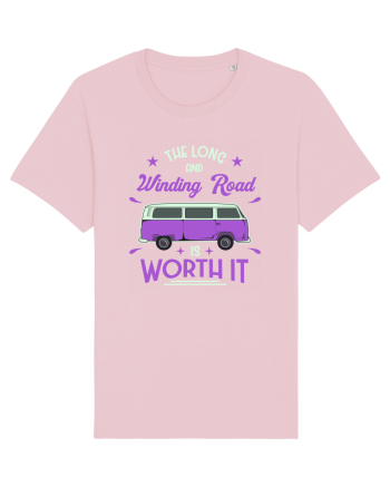 The Long and Winding Road is Worth It Cotton Pink