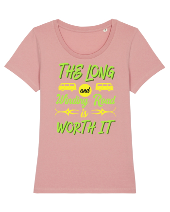 The Long and Winding Road is Worth It Canyon Pink