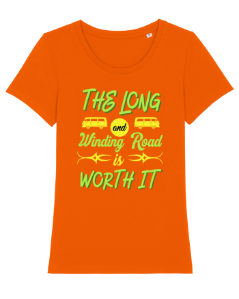 The Long and Winding Road is Worth It Bright Orange
