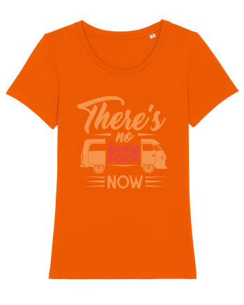 There's No Turning Back Now Bright Orange