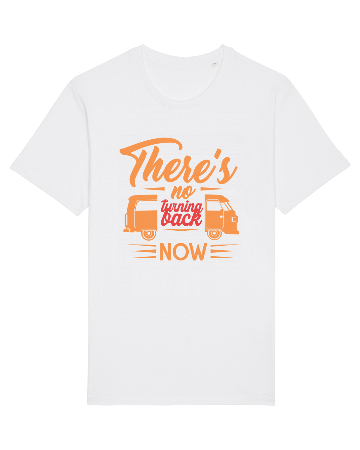 Tricou mânecă scurtă Unisex Rocker White