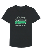 Well Make the Great Escape Tricou mânecă scurtă guler larg Bărbat Skater