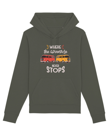Where the Adventure Never Stops Khaki