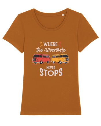 Where the Adventure Never Stops Roasted Orange