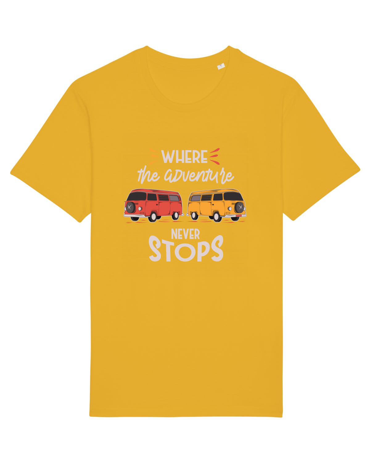Tricou mânecă scurtă Unisex Rocker Spectra Yellow