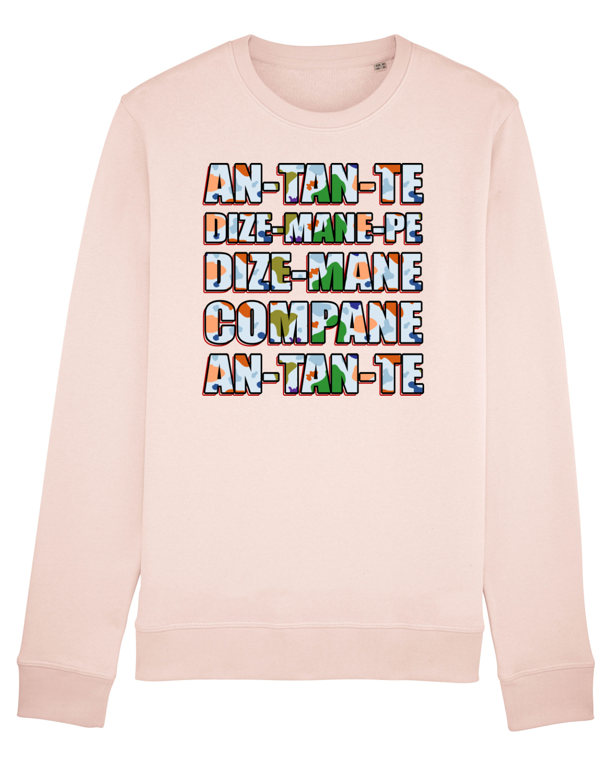 Bluză mânecă lungă Unisex Rise Candy Pink