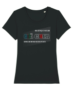 Chiar nu ai dreptate Tricou mânecă scurtă guler larg fitted Damă Expresser
