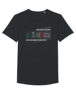 Chiar nu ai dreptate Tricou mânecă scurtă guler larg Bărbat Skater