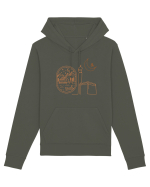 Abstract travel Hanorac Unisex Drummer