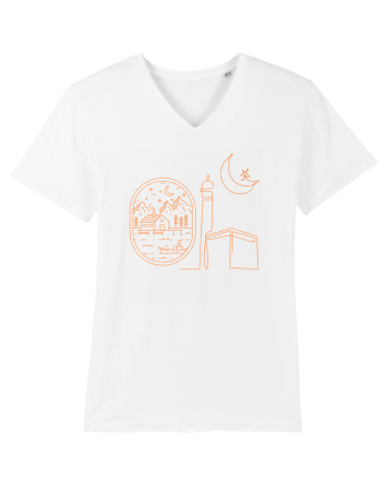 Abstract travel White