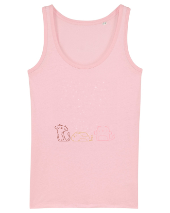 Cats pretty Cotton Pink