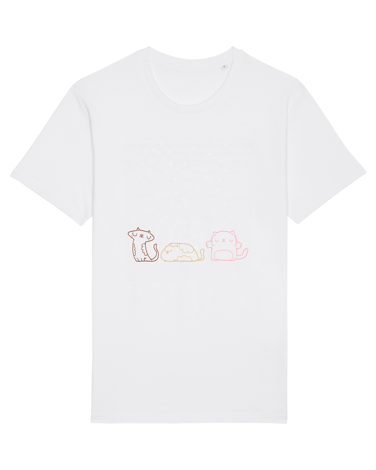 Tricou mânecă scurtă Unisex Rocker White