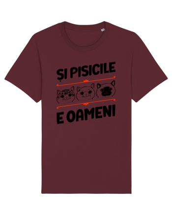 Și pisicile e oameni Burgundy