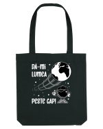 Dă-mi lumea peste cap Sacoșă textilă