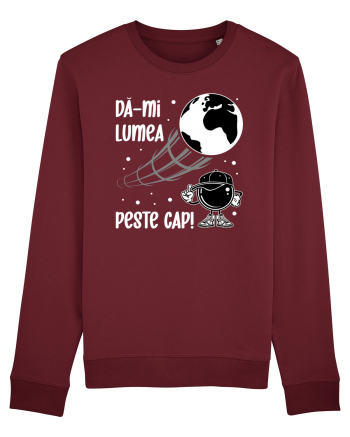 Dă-mi lumea peste cap Burgundy