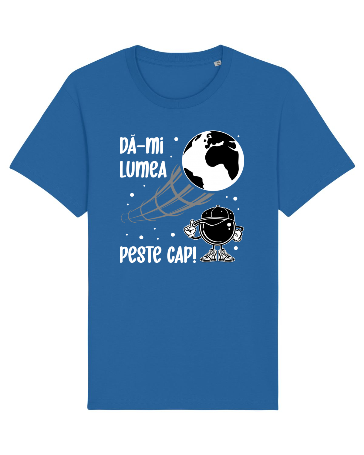 Tricou mânecă scurtă Unisex Rocker Royal Blue