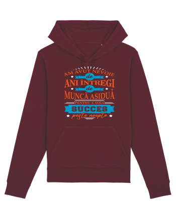 Succes peste noapte  Burgundy
