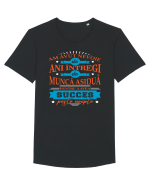 Succes peste noapte  Tricou mânecă scurtă guler larg Bărbat Skater
