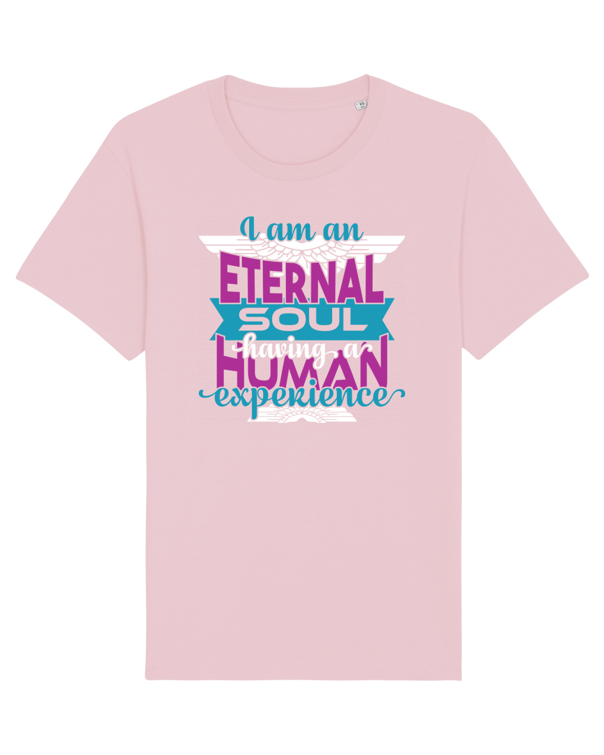 Tricou mânecă scurtă Unisex Rocker Cotton Pink