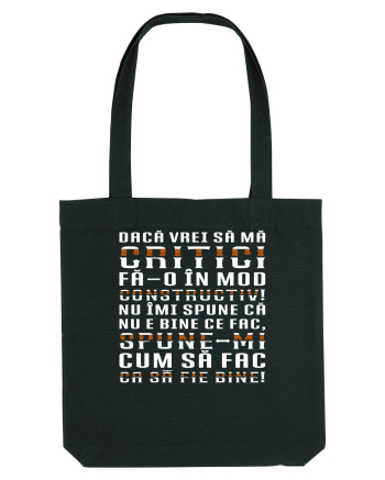 Critică-mă constructiv! Black