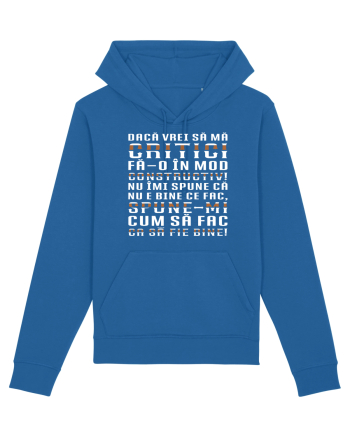 Critică-mă constructiv! Royal Blue
