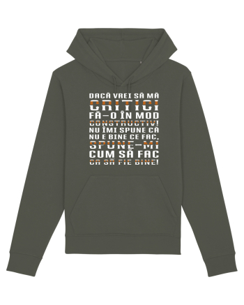 Critică-mă constructiv! Khaki