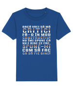 Critică-mă constructiv! Tricou mânecă scurtă  Copii Mini Creator