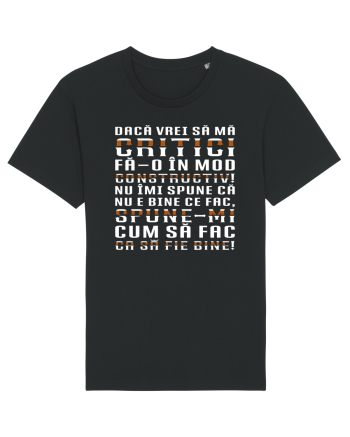 Critică-mă constructiv! Black