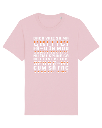 Critică-mă constructiv! Cotton Pink
