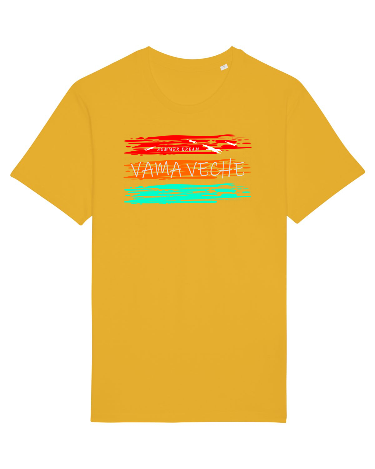 Tricou mânecă scurtă Unisex Rocker Spectra Yellow