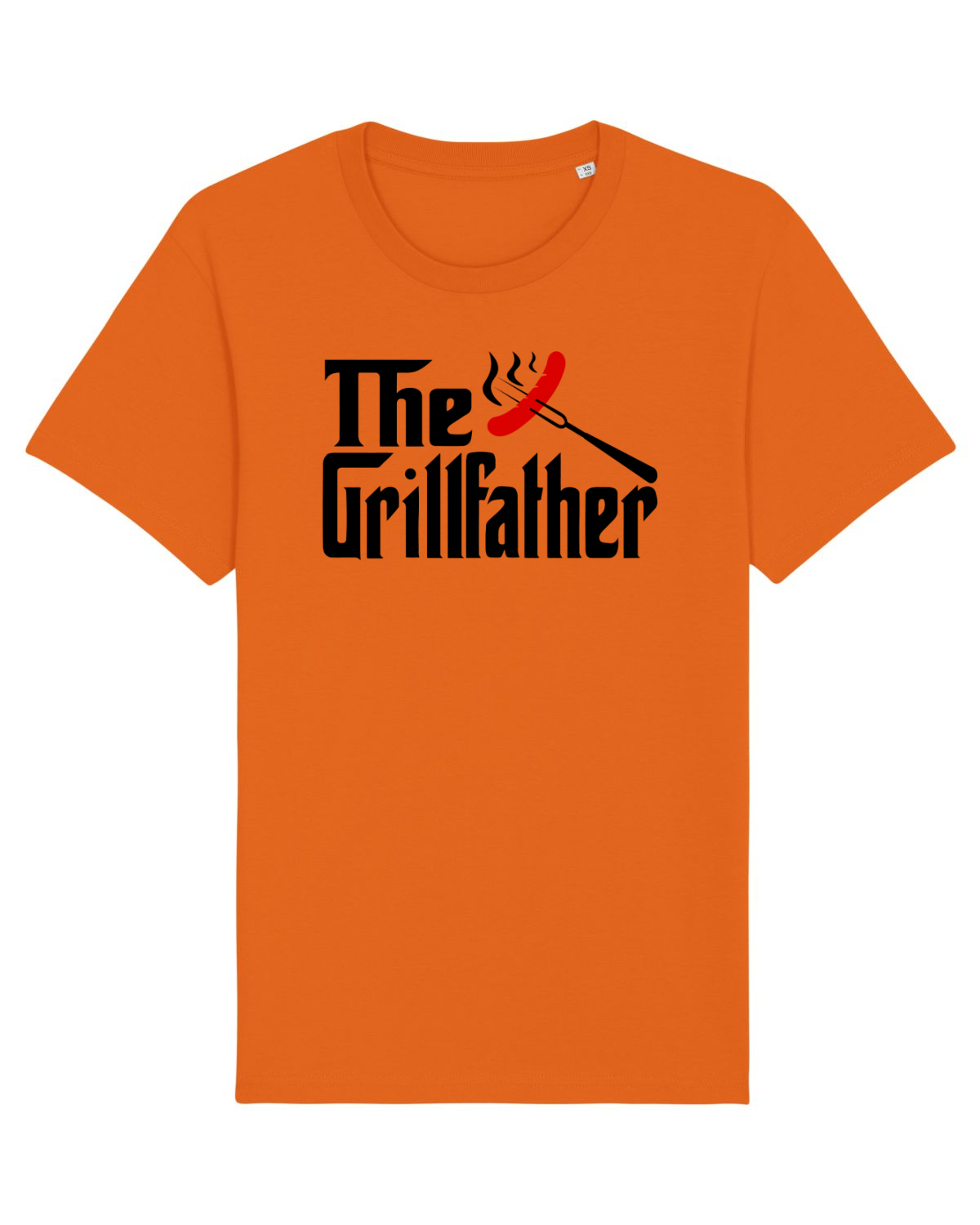 Tricou mânecă scurtă Unisex Rocker Bright Orange