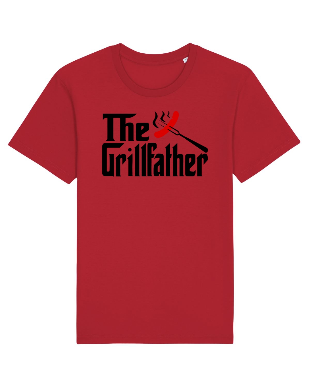 Tricou mânecă scurtă Unisex Rocker Red