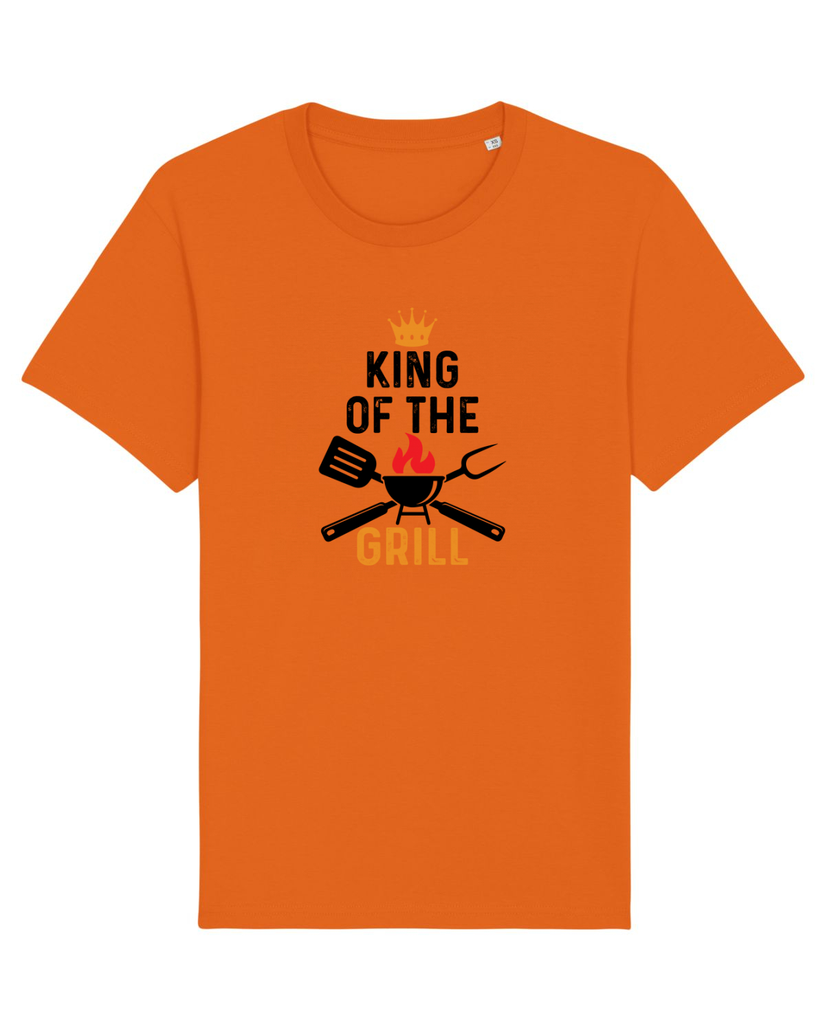 Tricou mânecă scurtă Unisex Rocker Bright Orange