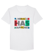 A Miracle Has Happened Tricou mânecă scurtă guler larg Bărbat Skater