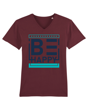 Be Happy Burgundy