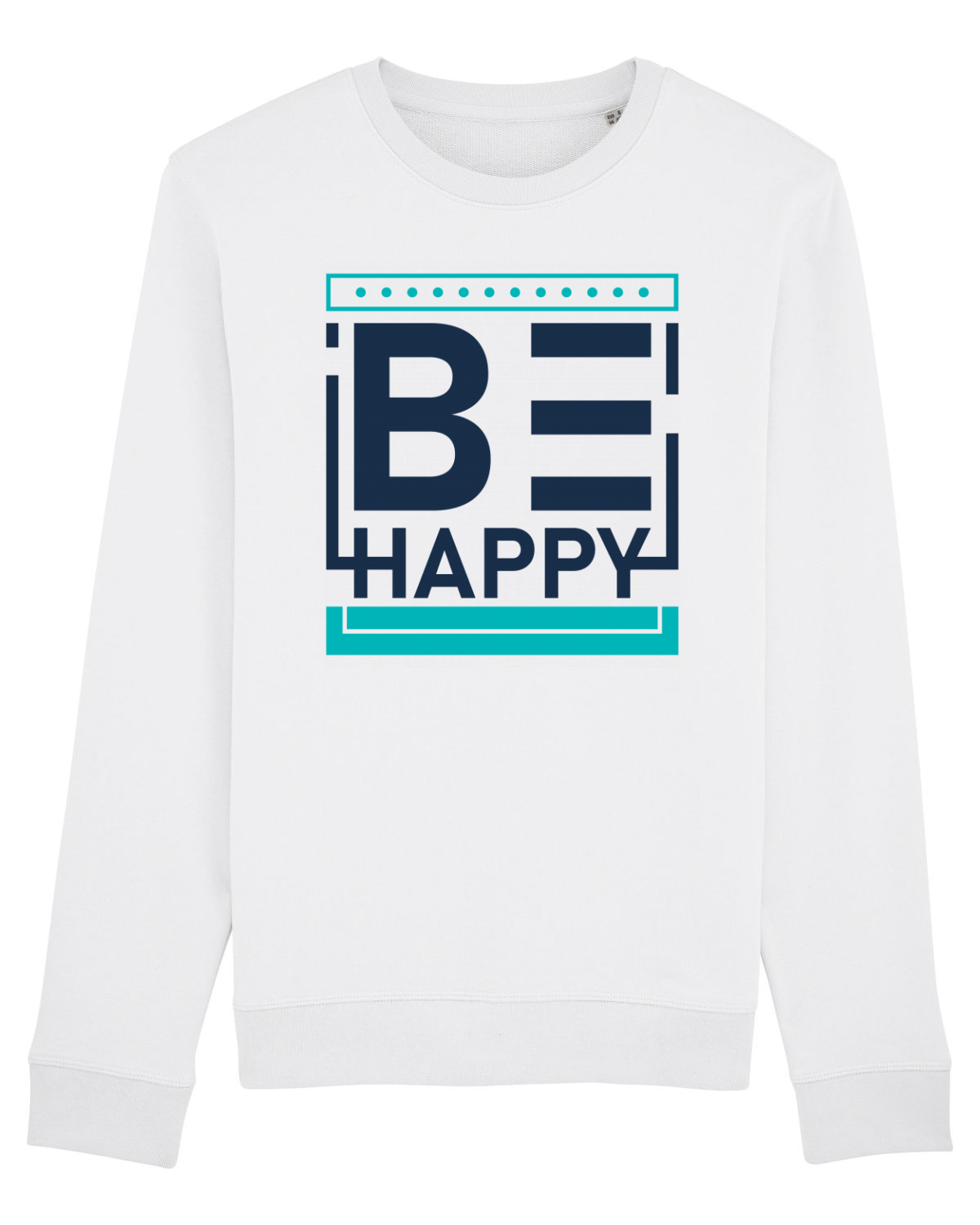 Bluză mânecă lungă Unisex Rise White