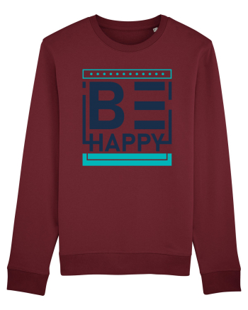 Be Happy Burgundy