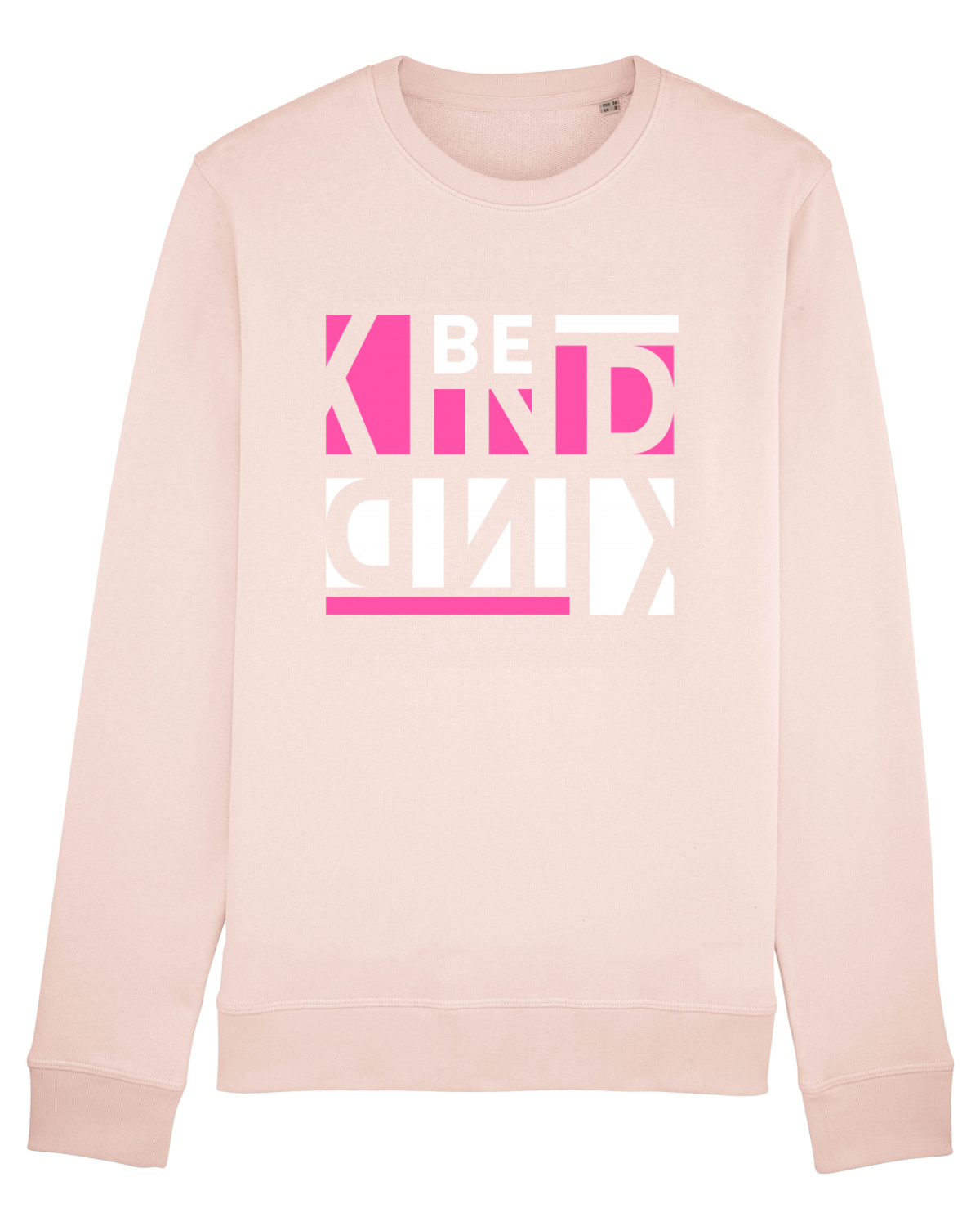 Bluză mânecă lungă Unisex Rise Candy Pink