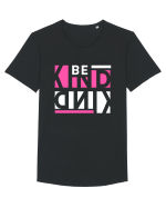 Be Kind Tricou mânecă scurtă guler larg Bărbat Skater