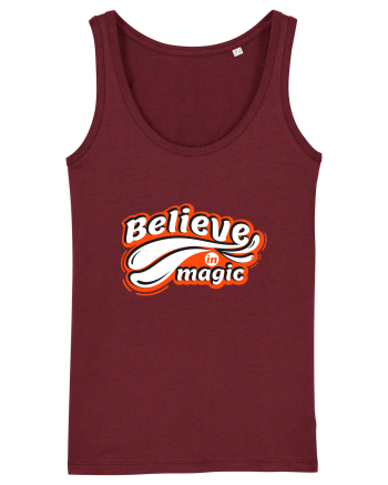 Believe in Magic Burgundy