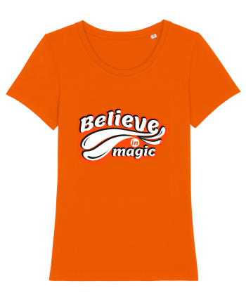 Believe in Magic Bright Orange