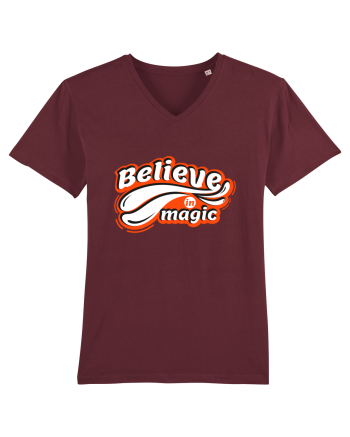 Believe in Magic Burgundy
