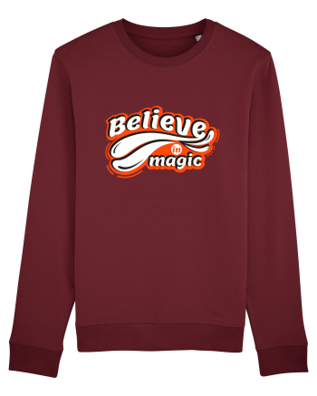 Believe in Magic Burgundy