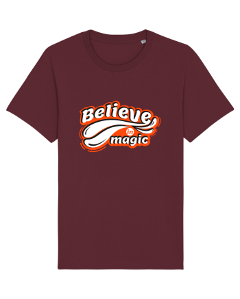 Believe in Magic Burgundy