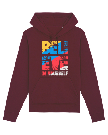 Believe in Yourself Burgundy