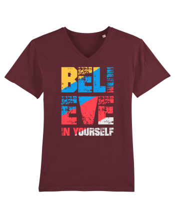 Believe in Yourself Burgundy