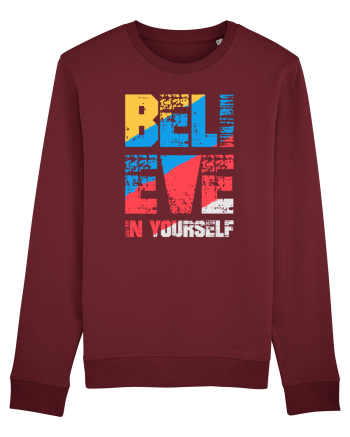 Believe in Yourself Burgundy